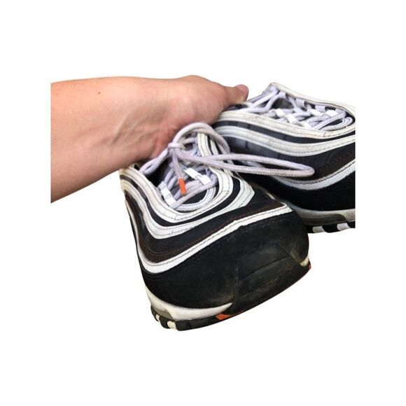 NIKE Air Max 97 Remix White Black Brown Size 11 - Picture 13 of 16